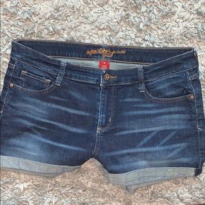 arizona jean shorts; 14/16